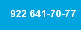 922 641-70-77 922 641-70-77
